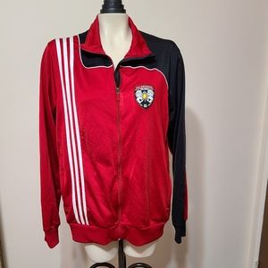 Adidas FC America Orlando red soccer jacket